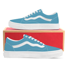 Load image into Gallery viewer, Ti Amo I love you - Exclusive Brand - Blue Koi - Low Top Flat Sneaker
