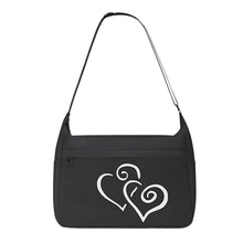 Load image into Gallery viewer, Ti Amo I love you - Exclusive Brand - Shark - Double White Heart - Journey Computer Shoulder Bag
