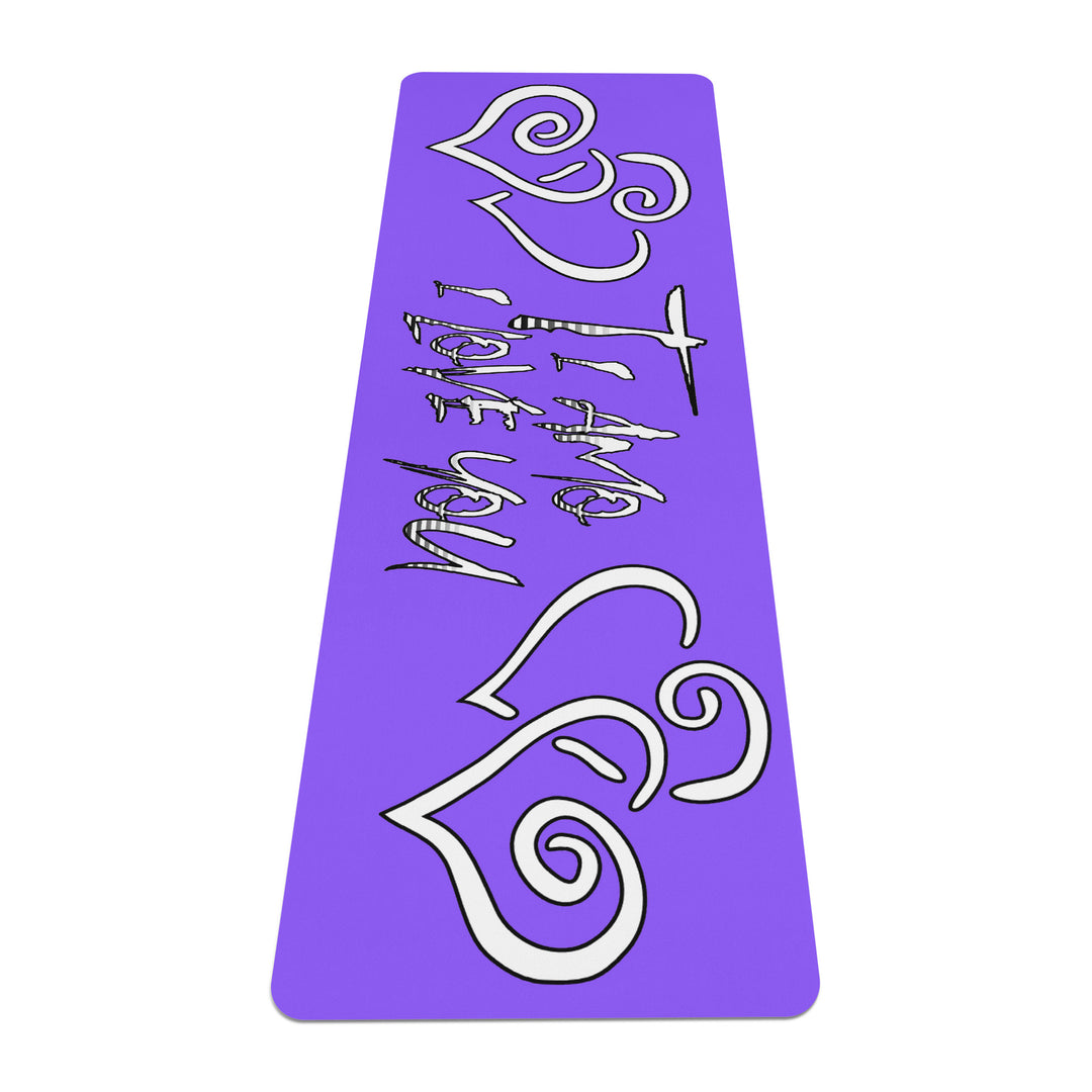 Ti Amo I love you - Exclusive Brand - Light Purple - Yoga Mat