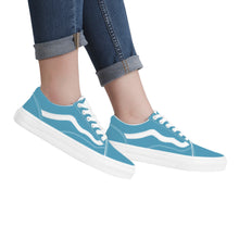 Load image into Gallery viewer, Ti Amo I love you - Exclusive Brand - Blue Koi - Low Top Flat Sneaker
