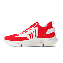 Load image into Gallery viewer, Ti Amo I love you - Exclusive Brand - Ferrari Red  - Mens / Womens - Air Max React Sneakers - White Soles
