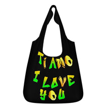 Load image into Gallery viewer, Ti Amo I love you - Exclusive Brand - Hip Hop Lettering - 3 Pcs Grocery Bags
