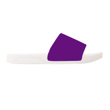 Load image into Gallery viewer, TI Amo I love you - Exclusive Brand - Purple Iris - Womens -  Slide Sandals - White Soles
