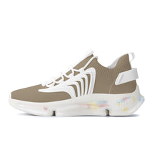 Load image into Gallery viewer, Ti Amo I love you - Exclusive Brand - Beaver - Mens / Womens - Air Max React Sneakers - White Soles
