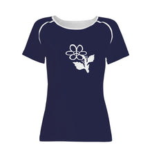 Load image into Gallery viewer, Ti Amo I love you - Exclusive Brand - Cloud Burst 2 - White Daisy - Women&#39;s T shirt - Sizes XS-2XL
