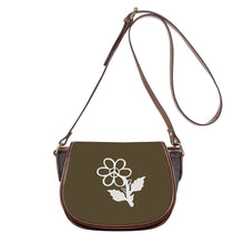 Load image into Gallery viewer, Ti Amo I love you - Exclusive Brand - Millbrook - White Daisy - Saddle Bag
