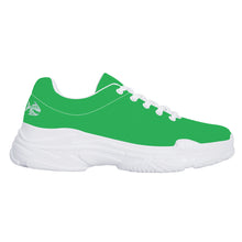 Load image into Gallery viewer, Ti Amo I love you - Exclusive Brand - Jade Green - Angry Fish - Chunky Sneakers - White Soles
