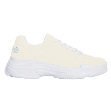 Load image into Gallery viewer, Ti Amo I love you - Exclusive Brand - Buttery White - Angry Fish - Chunky Sneakers - White Soles
