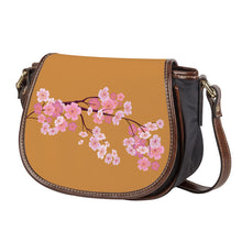 Load image into Gallery viewer, Ti Amo I love you - Exclusive Brand  - Tiger Eye - Cherry Blossom - Saddle Bag
