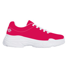 Load image into Gallery viewer, Ti Amo I love you - Exclusive Brand - Bright Hot Pink - Angry Fish - Chunky Sneakers - White Soles
