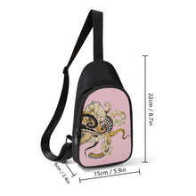 Load image into Gallery viewer, Ti Amo I love you - Exclusive Brand  - Pale Rose - Octopus - Chest Bag
