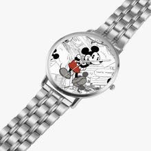 Load image into Gallery viewer, Ti Amo I love you  - Exclusive Brand  - Mickey Comic - Unisex Designer Instafamous Steel Strap Quartz Watch
