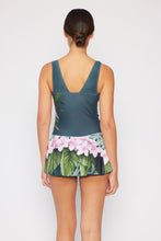 Load image into Gallery viewer, Womens - Marina West Swim Full Size Clear Waters Swim Dress in Aloha Forest - Sizes S-3XL
