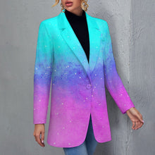 Load image into Gallery viewer, Ti Amo I love you - Exclusive Brand - Womens Suit Blazer Jacket - 2XS-2XL
