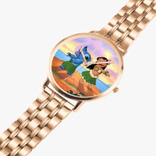 Load image into Gallery viewer, Ti Amo I love you  - Exclusive Brand  - Lilo &amp; Stitch - Womens Designer Instafamous Steel Strap Quartz Watch
