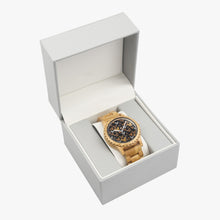 Load image into Gallery viewer, Ti Amo I love you Exclusive Brand - Brown Mickey Ears - Italian Olive Lumber Wooden Watch
