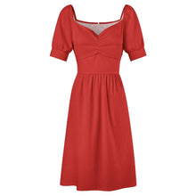 Load image into Gallery viewer, Ti Amo I love - Exclusive Brand - Colors Womens Fall Solid Colors - Sweetheart Dress
