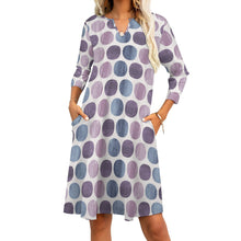 Load image into Gallery viewer, Ti Amo I love you - Exclusive Brand - 7-Point Long Sleeved Dress
