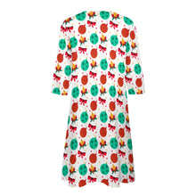 Load image into Gallery viewer, Ti Amo I love you - Exclusive Brand - 8 Styles Christmas -  7-point Sleeve Dresses - Sizes S-5XL
