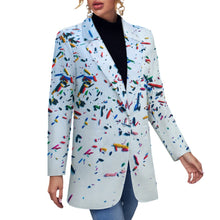 Load image into Gallery viewer, Ti Amo I love you - Exclusive Brand - Womens Suit Blazer Jacket
