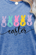 Load image into Gallery viewer, HAPPY EASTER Graphic Round Neck T-Shirt
