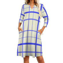 Load image into Gallery viewer, Ti Amo I love you - Exclusive Brand - 7-Point Long Sleeved Dress
