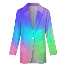 Load image into Gallery viewer, Ti Amo I love you - Exclusive Brand - Womens Suit Blazer Jacket - 2XS-2XL
