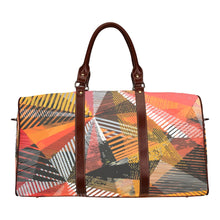 Load image into Gallery viewer, Ti Amo I love you - Exclusive Brand - 10 Styles - Travel Bag - Brown Handles
