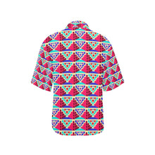 Load image into Gallery viewer, Ti Amo I love you - Exclusive Brand  - Women&#39;s Hawaiian Shirts - Sizes S-2XL
