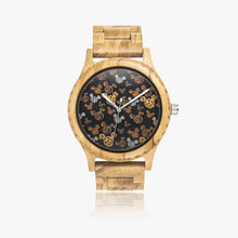 Load image into Gallery viewer, Ti Amo I love you Exclusive Brand - Brown Mickey Ears - Italian Olive Lumber Wooden Watch
