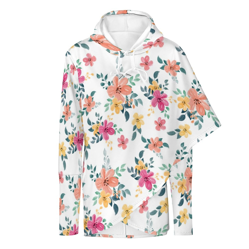 Ti Amo I love you - Exclusive Brand - 9 Styles - Asymmetrical Medium Length Slim Hooded Sweatshirt