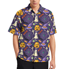 Load image into Gallery viewer, Ti Amo I love you - Exclusive Brand  - Mens Short Sleeves Halloween Shirts
