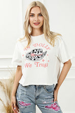 Load image into Gallery viewer, IN DOLLY WE TRUST Round Neck T-Shirt
