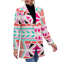 Load image into Gallery viewer, Ti Amo I love you - Exclusive Brand - Womens Suit Blazer Jacket
