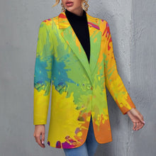 Load image into Gallery viewer, Ti Amo I love you - Exclusive Brand - Womens Suit Blazer Jacket - 2XS-2XL
