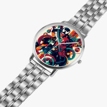 Load image into Gallery viewer, Ti Amo I love you - Exclusive Brand - Marvel Mashup - Designer Instafamous Steel Strap Quartz Watch
