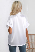 Load image into Gallery viewer, 6 Colors - Collared Neck Short Sleeve Shirt
