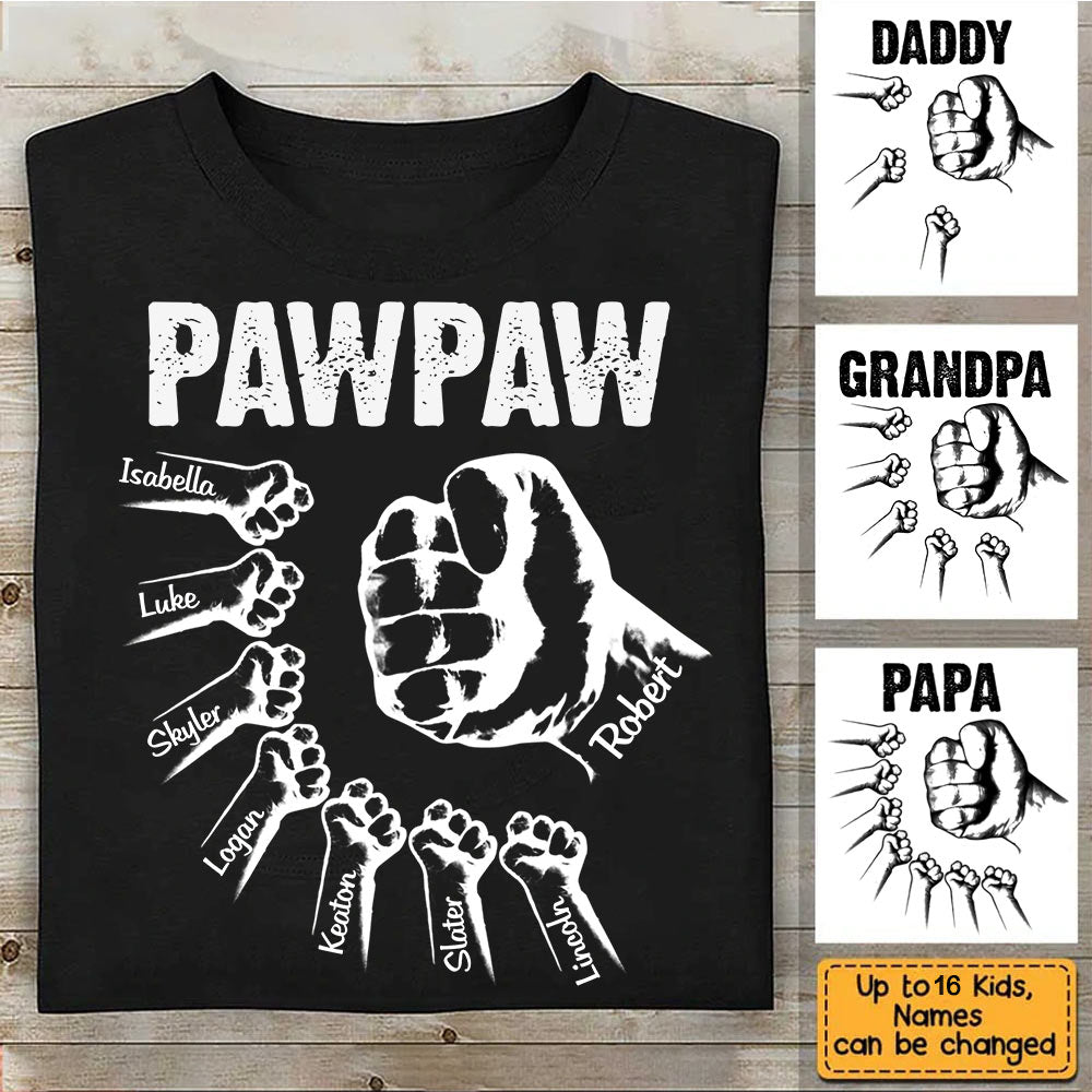 Your Custom Dad/Grandpa Shirt with Name