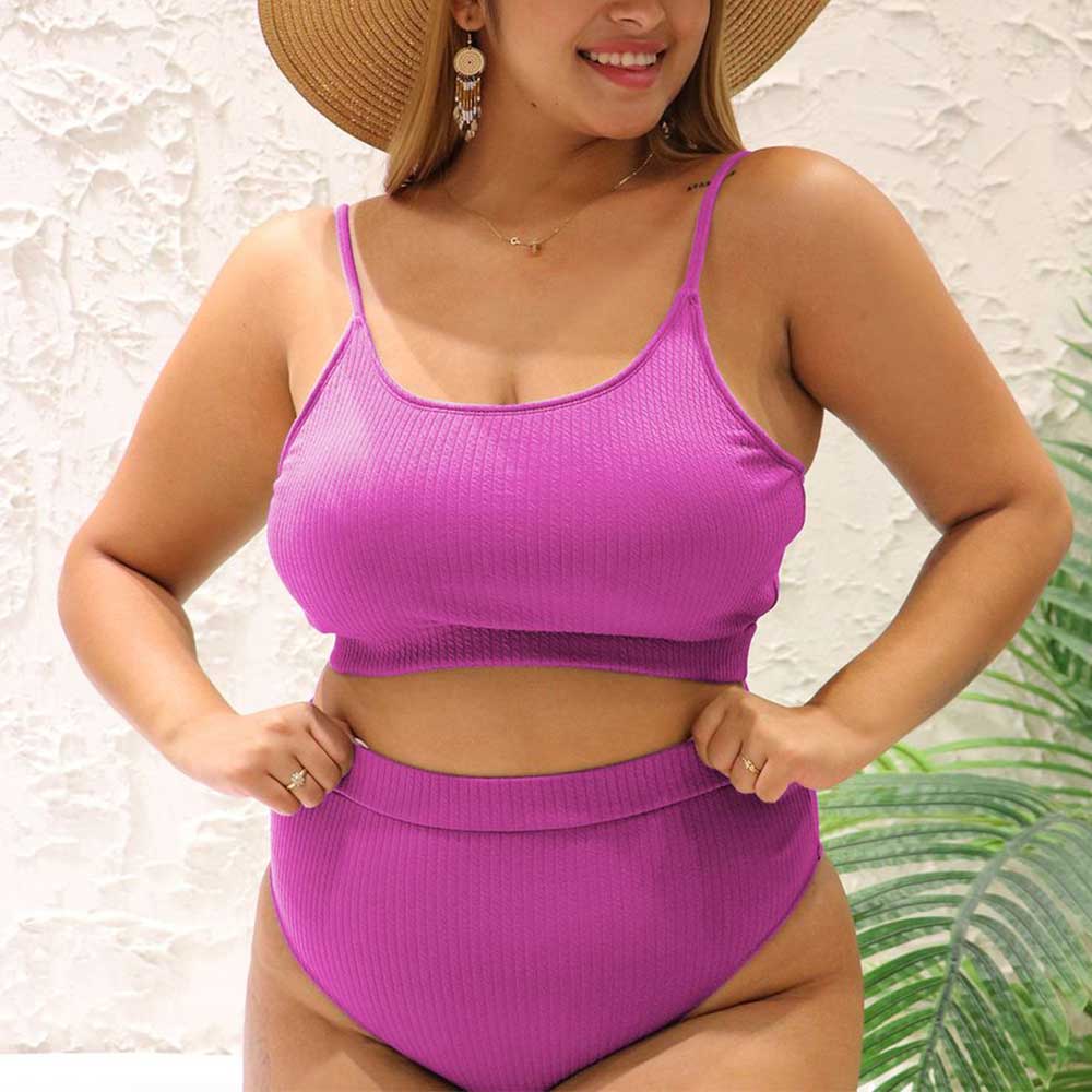 Ti Amo I love you - Exclusive Brand - Lotus Leaf Wave Point  Sexy Swimsuit - Womens Plus Size - Sizes L-4XL