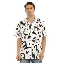 Load image into Gallery viewer, Ti Amo I love you - Exclusive Brand - Men&#39;s Hawaiian Shirt With Button Closure - Sizes XS-8XL
