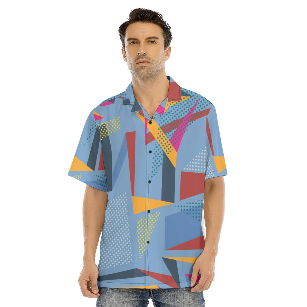 Ti Amo I love you - Exclusive Brand  - Men's Hawaiian Shirt With Button Closure - Sizes XS-8XL