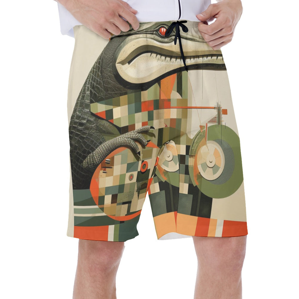 Ti Amo I love you - Exclusive Brand - Men's Beach Shorts - Sizes XS-8XL