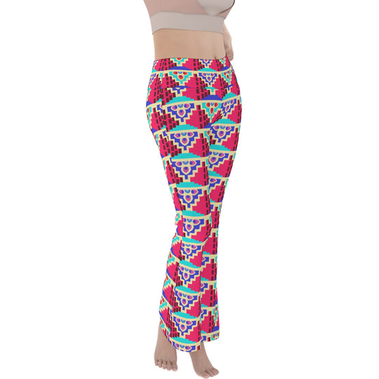 Ti Amo I love you - Exclusive Brand - Women's Flare Yoga Pants
