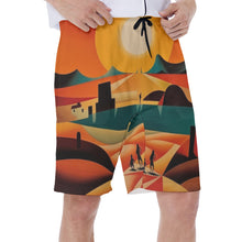 Load image into Gallery viewer, Ti Amo I love you - Exclusive Brand - Men&#39;s Beach Shorts - Sizes S-5XL
