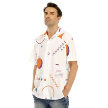 Load image into Gallery viewer, Ti Amo I love you - Exclusive Brand - Men&#39;s Hawaiian Shirt With Button Closure
