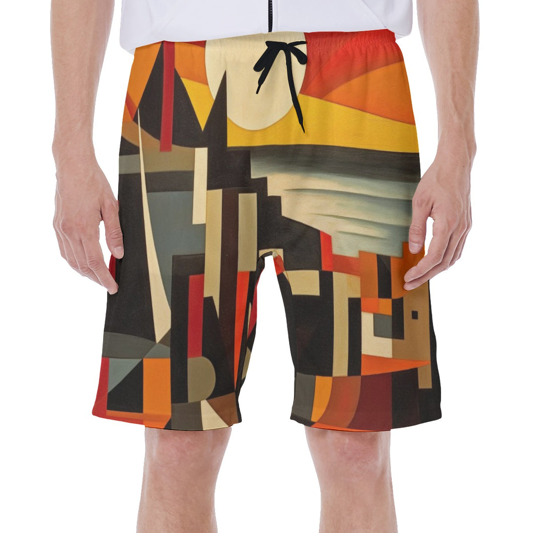 Ti Amo I love you - Exclusive Brand - Men's Beach Shorts - Sizes S-5XL