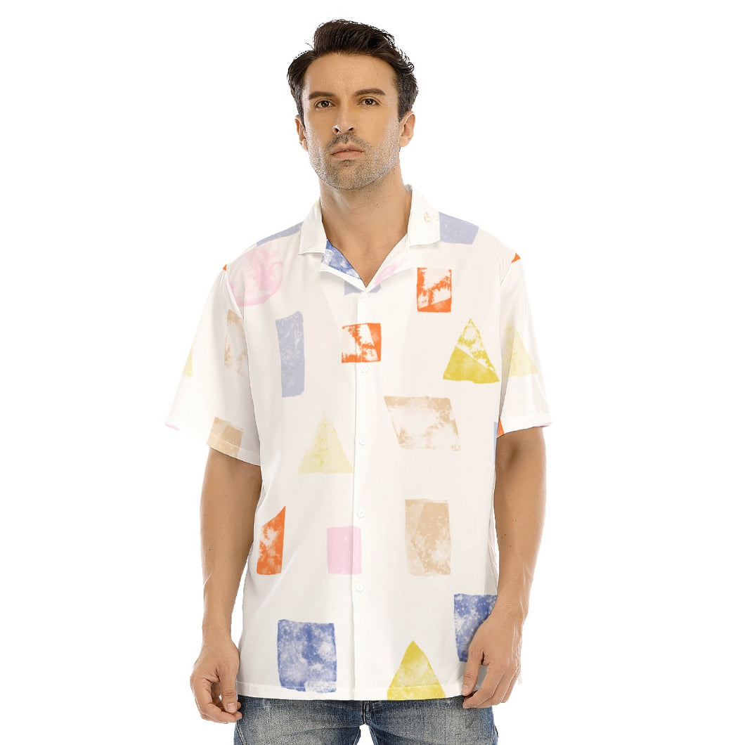 Ti Amo I love you - Exclusive Brand  - Men's Hawaiian Shirt With Button Closure - Sizes XS-8XL