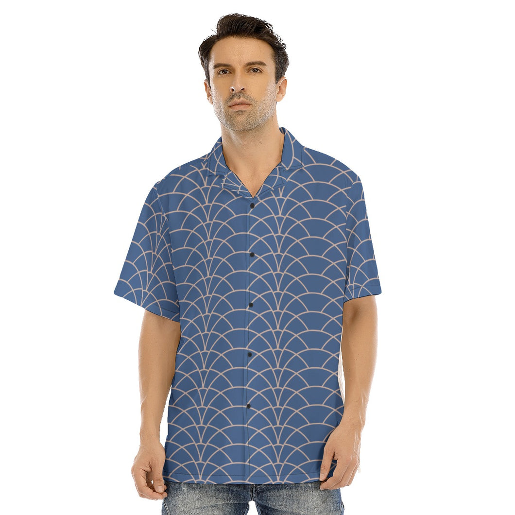 Ti Amo I love you - Exclusive Brand  - Men's Hawaiian Shirt With Button Closure - Sizes XS-8XL