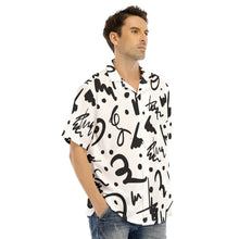 Load image into Gallery viewer, Ti Amo I love you - Exclusive Brand - Men&#39;s Hawaiian Shirt With Button Closure - Sizes XS-8XL
