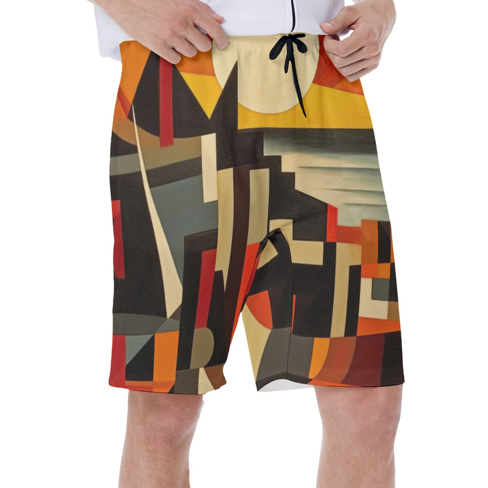 Ti Amo I love you - Exclusive Brand - Men's Beach Shorts - Sizes S-5XL